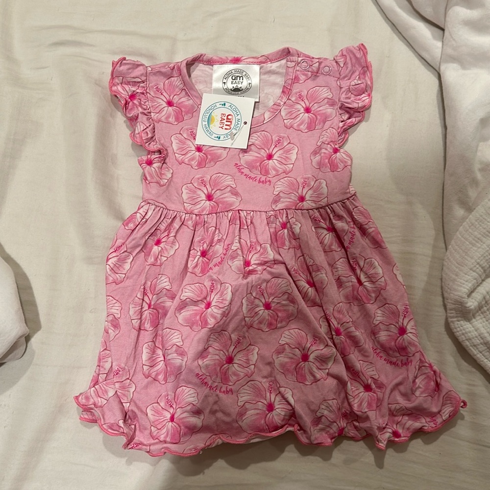 NWT: Aloha Baby Girl Dress